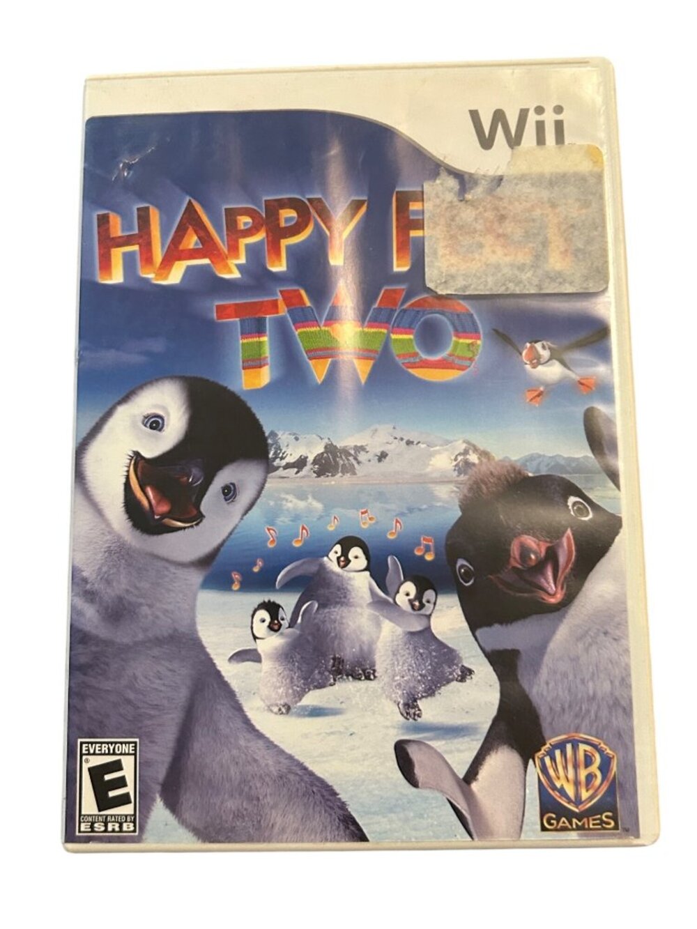 Nintendo Happy Feet Two Wii Game With Case & Manual Pre-Owned video game